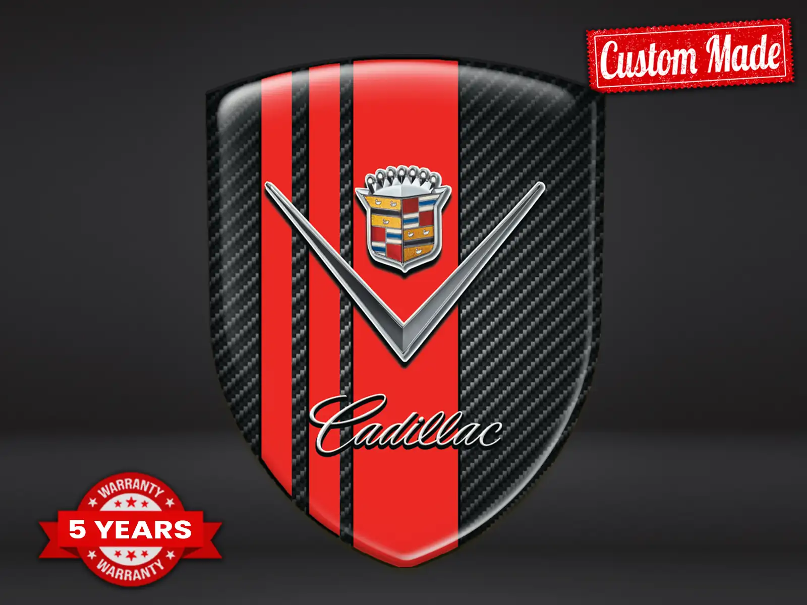 Cadillac Vinilos Personalizados Autos Durables Estrella Alta Gama ST